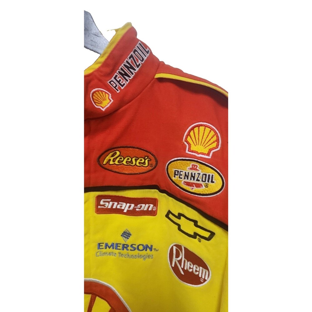 Kevin Harvick #29 Penzoil Shell Coat Jacket Size XL Chase Authentic Drivers Line - Picture 15 of 16